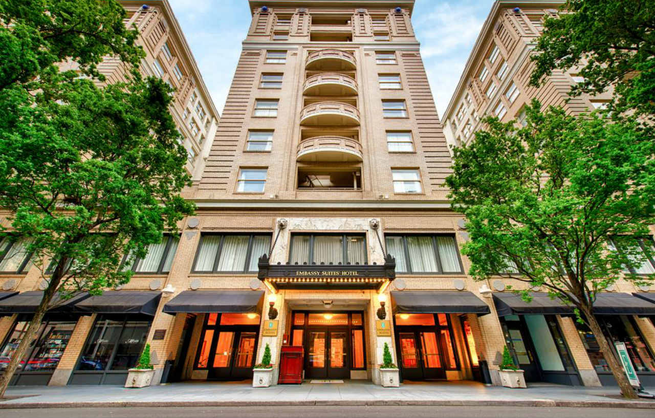 Embassy Suites By Hilton Portland Downtown Bagian luar foto